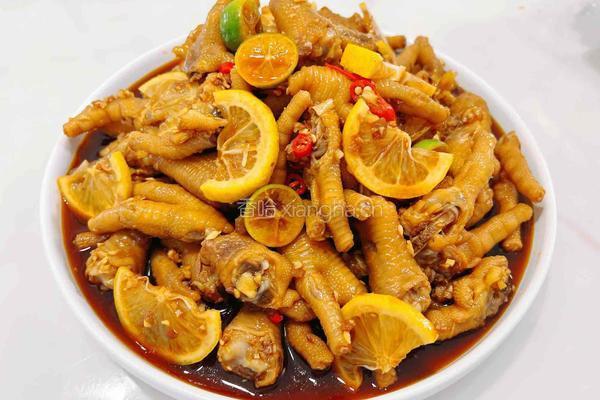 酸辣柠檬鸡爪