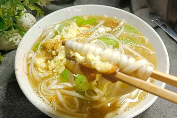 丝瓜鸡蛋汤面的做法图解10