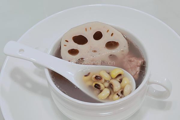 饭豆莲藕排骨汤的做法图解7