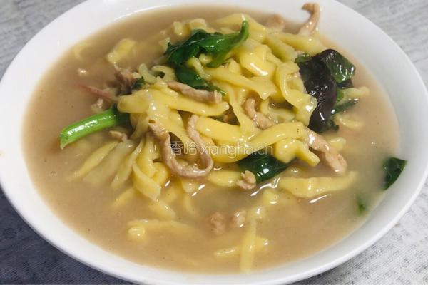 肉丝玉米汤面的做法图解16
