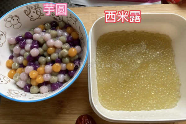 芋圆芒果西米露冰粉儿的做法图解7