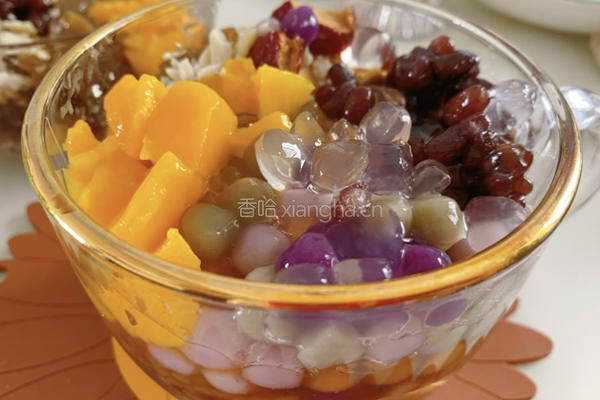 芋圆芒果西米露冰粉儿的做法图解11