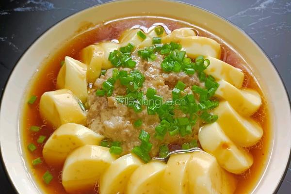 玉子豆腐蒸肉末的做法图解16