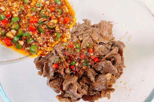 麻辣凉拌牛肉的做法图解8