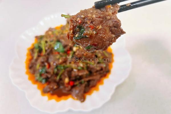 麻辣凉拌牛肉的做法图解12