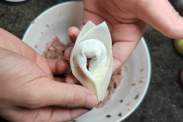 早餐抄手包法的做法图解9