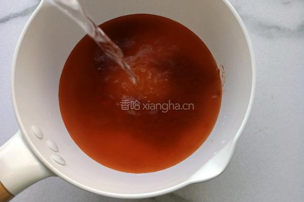 一人食番茄味小火锅的做法图解4