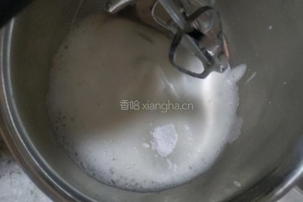 抹茶肉松蛋糕卷的做法图解6