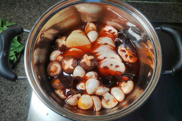一人餐麻辣火锅☛呷哺呷哺川式麻辣汤底的做法图解6