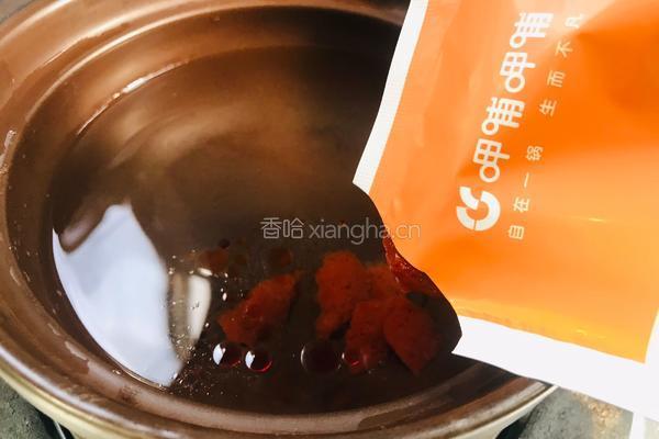 番茄味猪肝粉丝煲的做法图解3