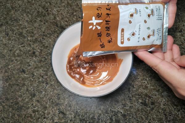 呷哺呷哺蘸料拌面的做法图解4
