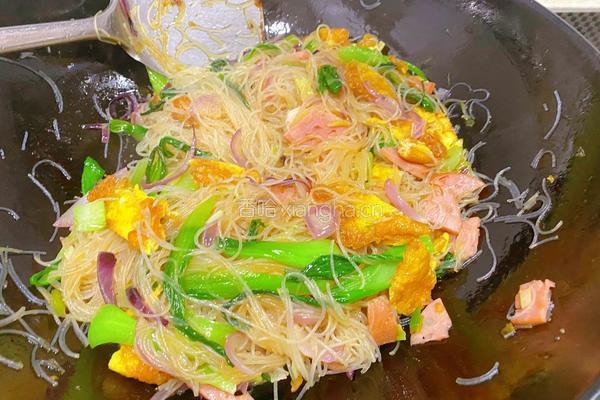 家常炒米粉的做法图解13
