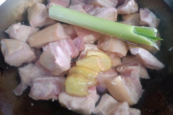 香菇红烧肉的做法图解5