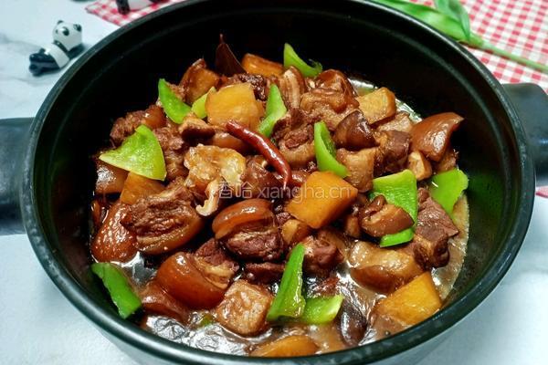 香菇红烧肉的做法图解16