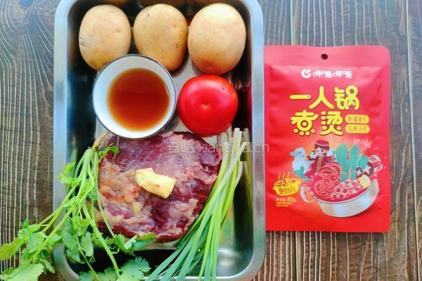 番茄牛腩的做法图解1
