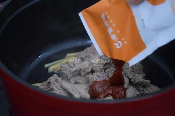 番茄炖牛腩的做法图解7