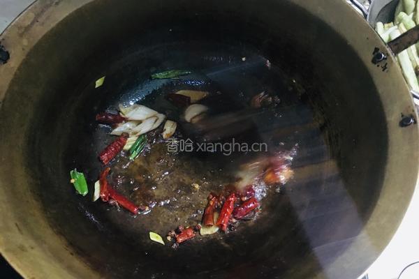 干煸四季豆的做法图解4