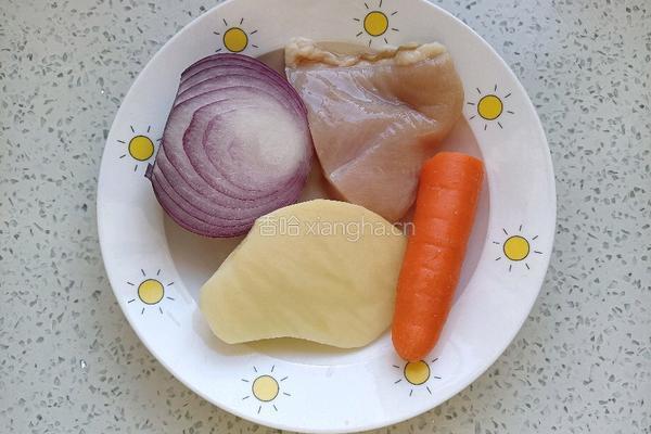 咖喱鸡肉的做法图解1
