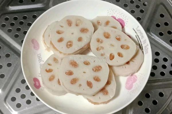 蒸藕夹的做法图解10