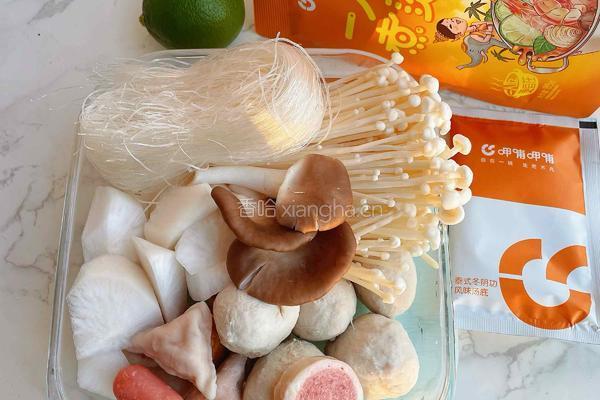 冬阴功火锅的做法图解1