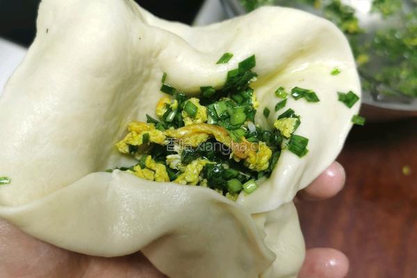 韭菜鸡蛋馅饼的做法图解6