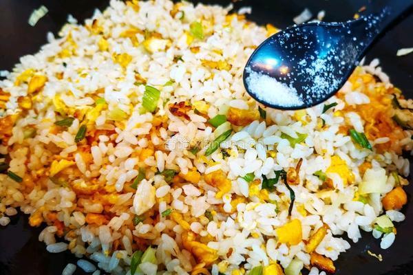 芹香蛋炒饭的做法图解12