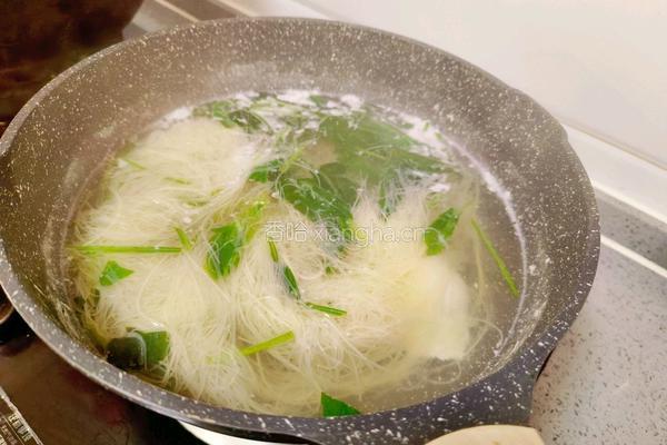 荷包蛋龙须面的做法图解5