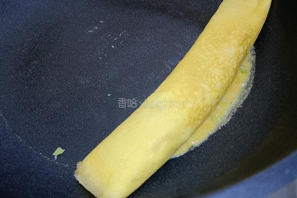 流心葱香厚蛋烧的做法图解5