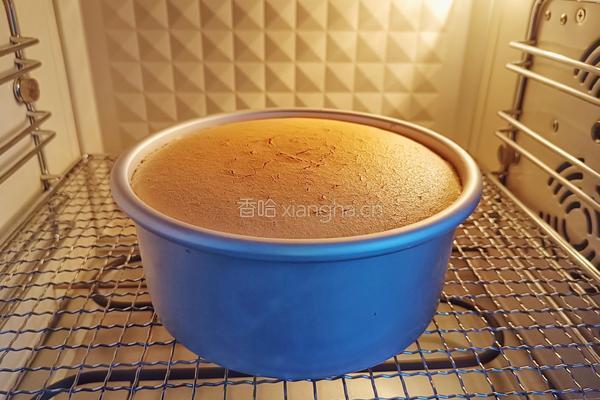 经典6寸戚风蛋糕的做法图解24
