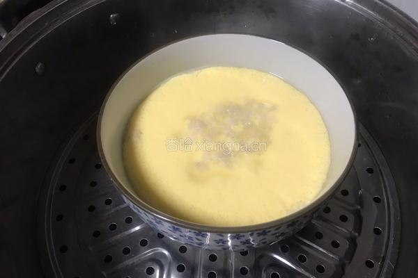 家常快手营养肉未蒸水蛋的做法图解4