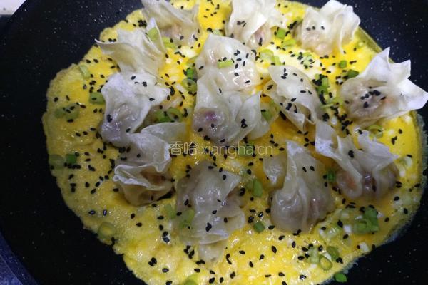抱蛋煎馄饨的做法图解9