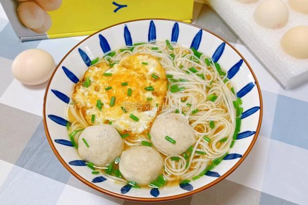肉丸鸡蛋面的做法图解13