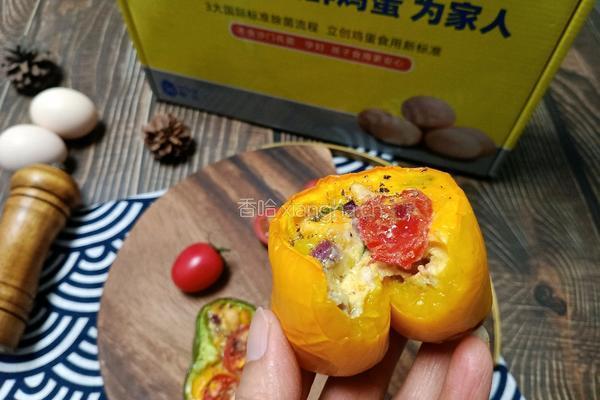 烤鸡蛋彩椒杯的做法图解12