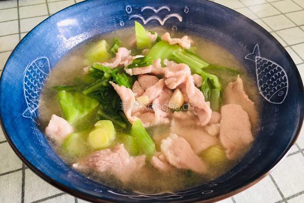 芥菜瘦肉汤的做法图解11