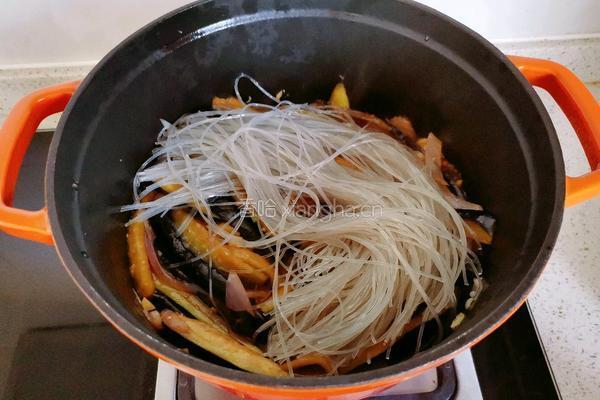鸡蛋茄子粉丝煲的做法图解13