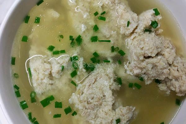 蒸肉饼