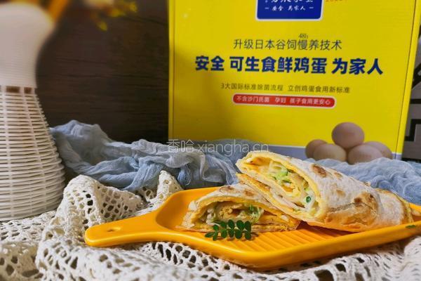 蟹柳黄瓜卷蛋饼的做法图解10