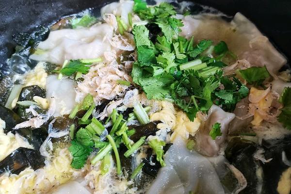裙带菜虾皮鸡蛋馄饨的做法图解17