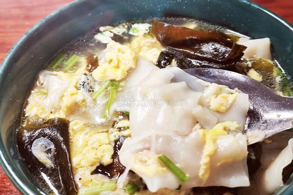 裙带菜虾皮鸡蛋馄饨的做法图解19