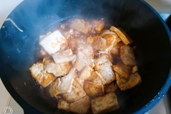 鸡蛋煎豆腐的做法图解8