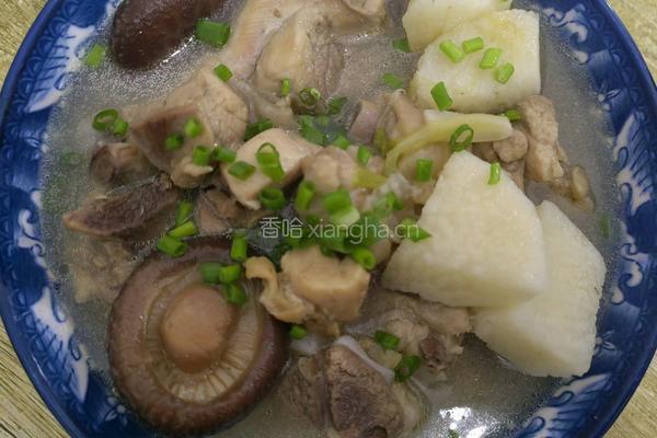 山药炖鸡汤
