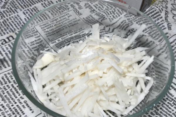 鸡蛋萝卜饼的做法图解2
