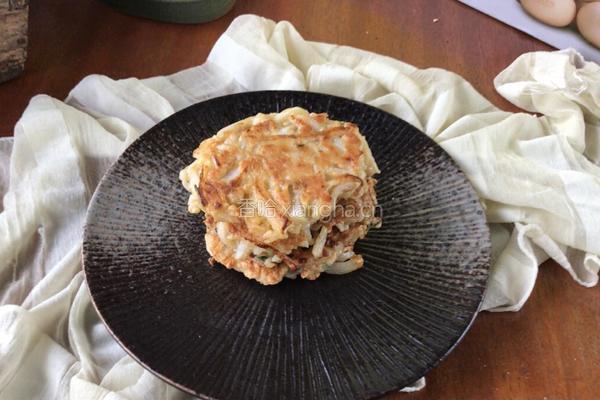 鸡蛋萝卜饼的做法图解7