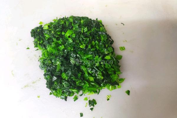 菠菜厚蛋烧的做法图解3