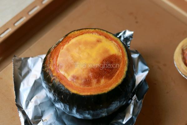 南瓜烤蛋的做法图解8