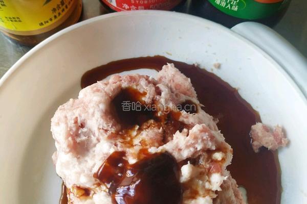 鸡蛋肉饼汤的做法图解2