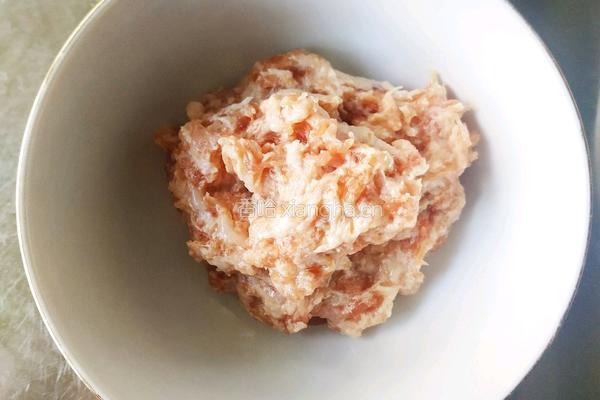 鸡蛋肉饼汤的做法图解4