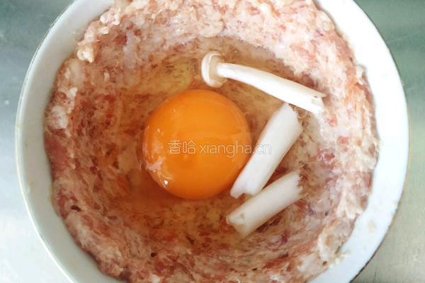 鸡蛋肉饼汤的做法图解8