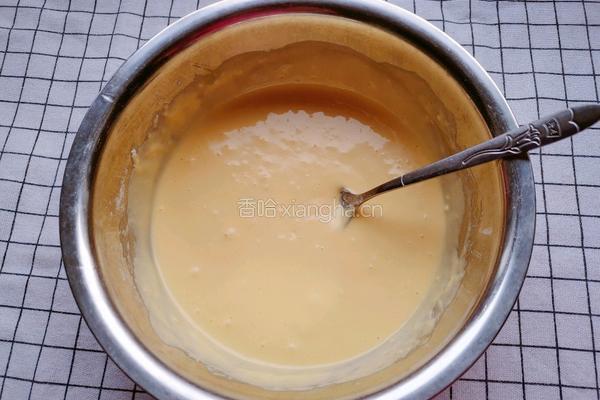 鸡蛋酸奶松饼的做法图解5