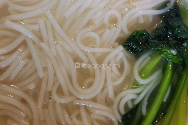 肉沫煎蛋米粉的做法图解8